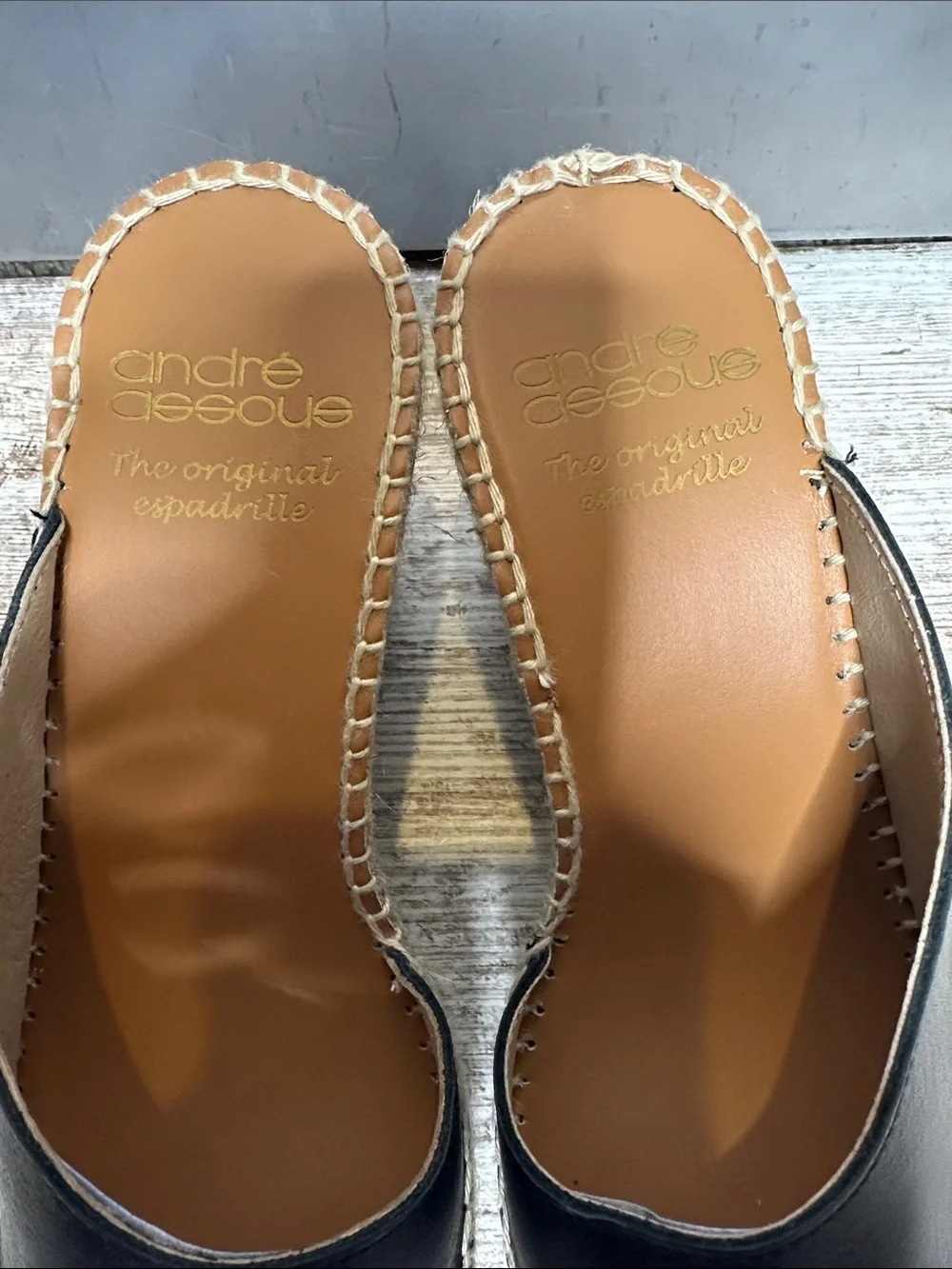 Andre Assous Catarina Espadrille Platform Wedge Sandal Women’s Sz 9